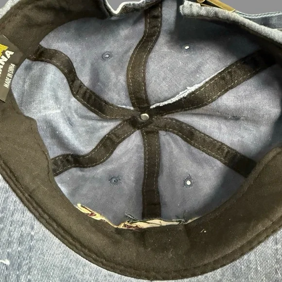 Vintage 90s Copa Banana Capers Denim Dad Hat Embroidered Novelty Cap - Picture 6 of 8